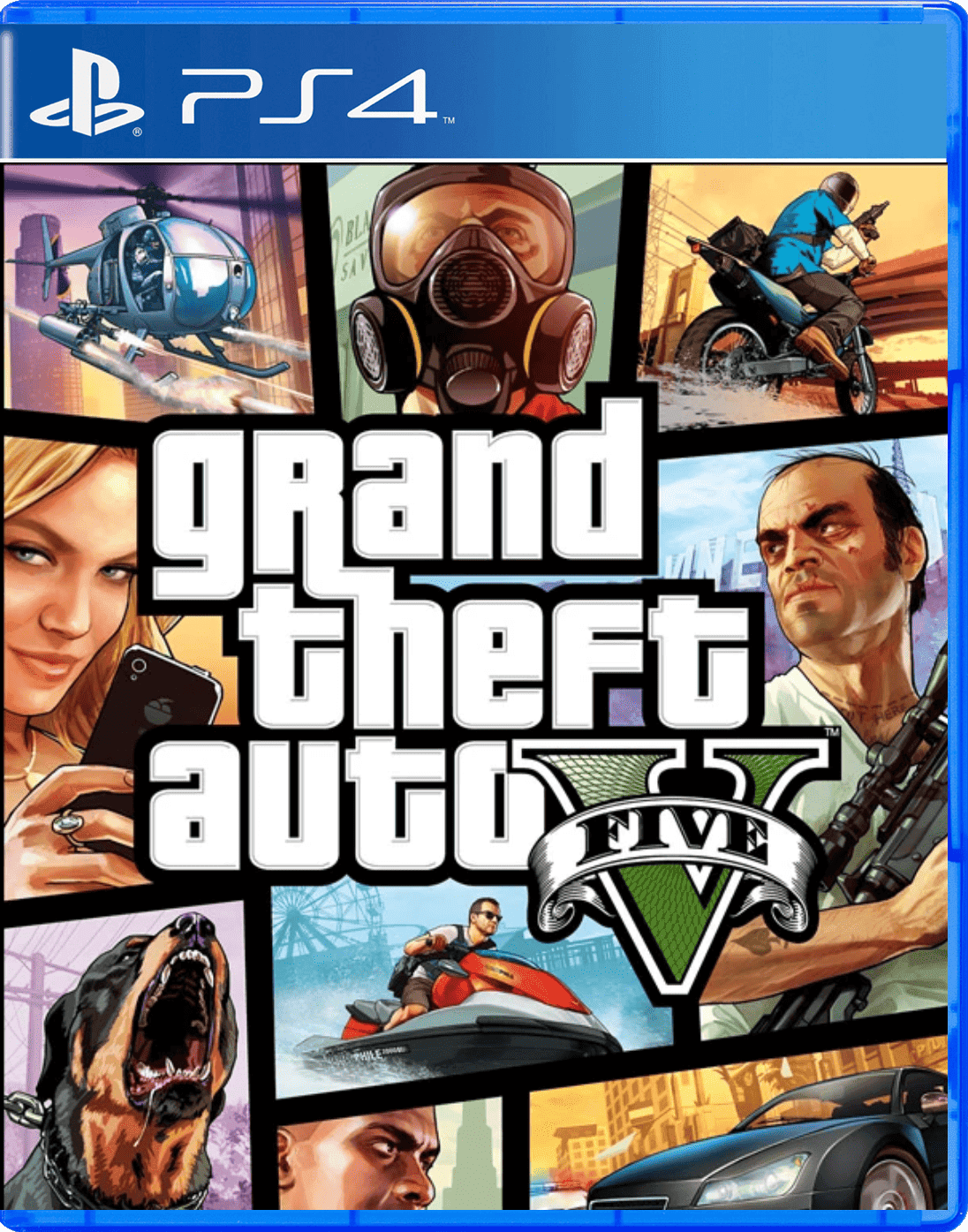 Grand Theft Auto V PS4 original game disc