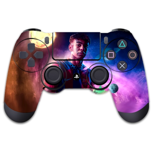 PlayStation 4 controller sticker featuring Lamine Yamal design