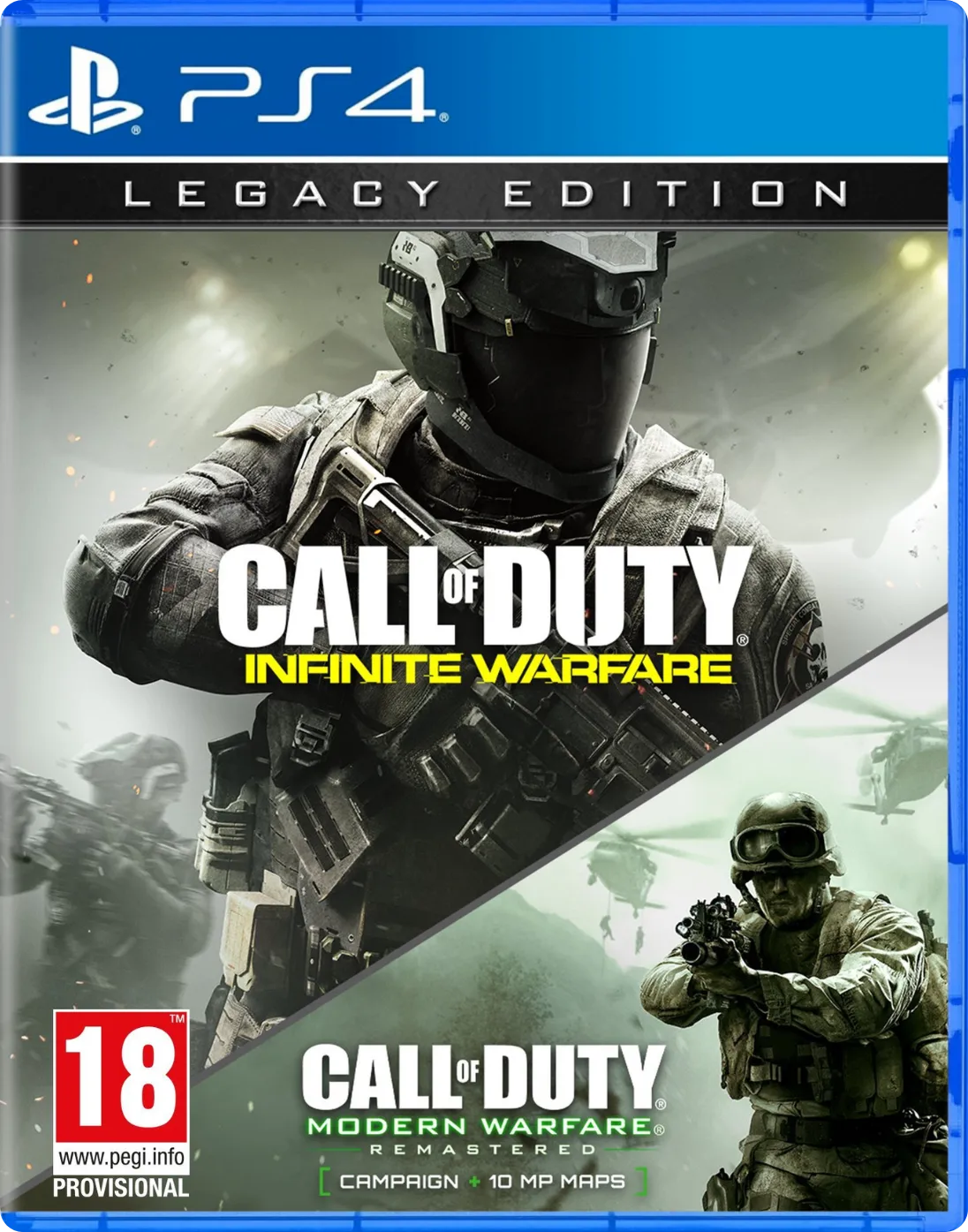 Call of Duty Infinite Warfare Legacy Edition PS4 original game disc