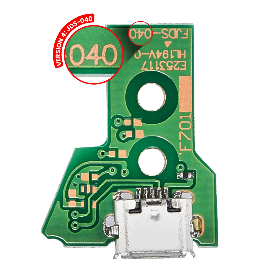 Micro USB charging port board JDS-040 for PlayStation 4 controller