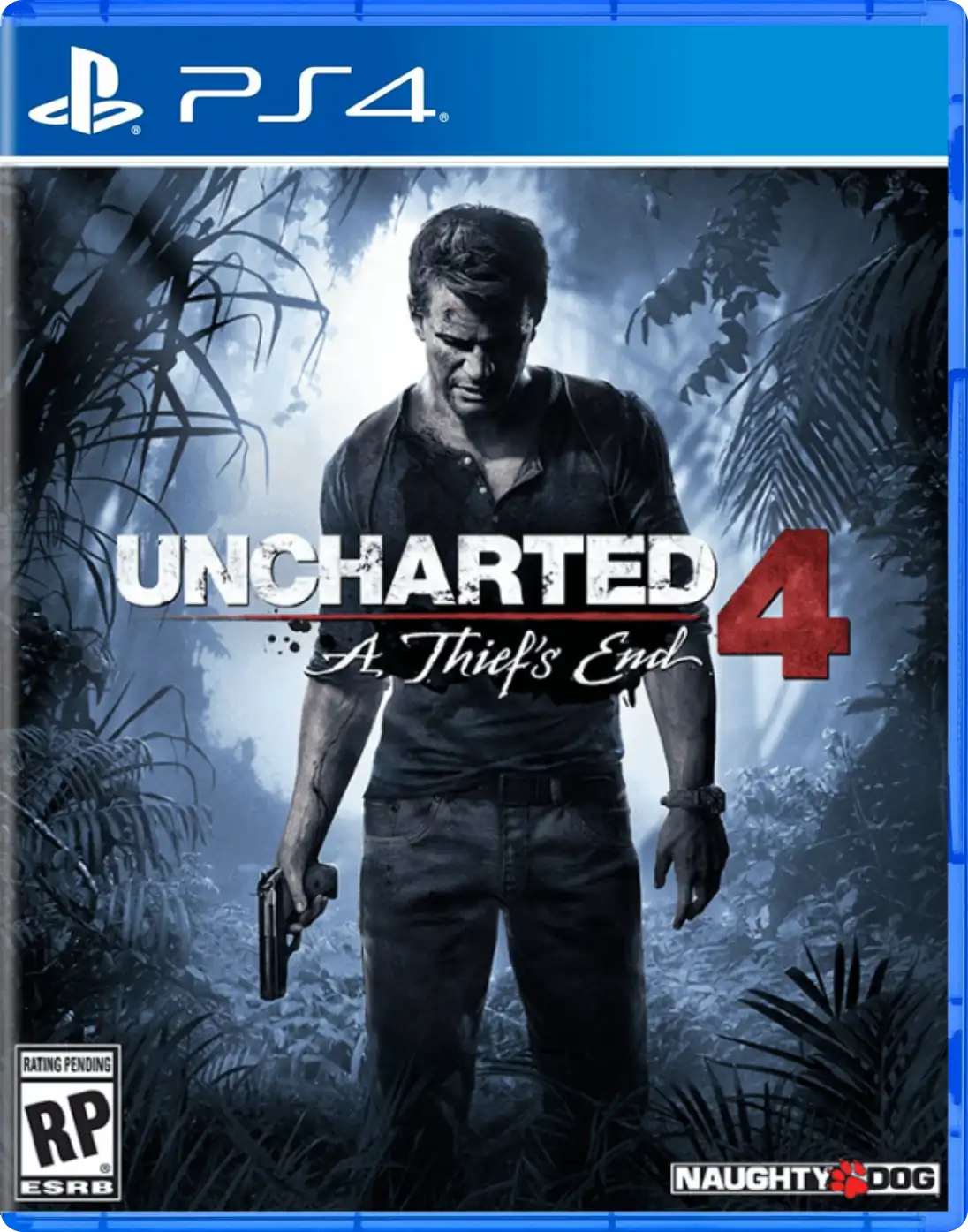 Uncharted 4 A Thief’s End PS4 original game disc