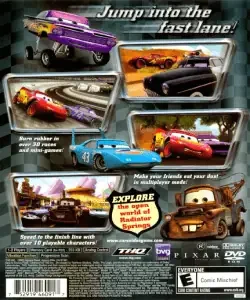 (PS2) Disney-Pixar Cars (back)