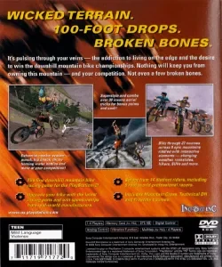 (PS2) Downhill Domination (back)