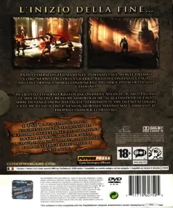 (PS2) God of War II (back)