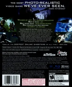 (PS3) Call of Duty 4 Modern Warfare (back)