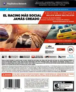 (PS3) Need for Speed Most Wanted(back)