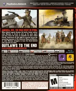 (PS3) Red Dead Redemption (Back)