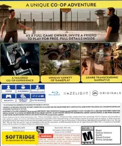 (PS4) A Way Out (back)